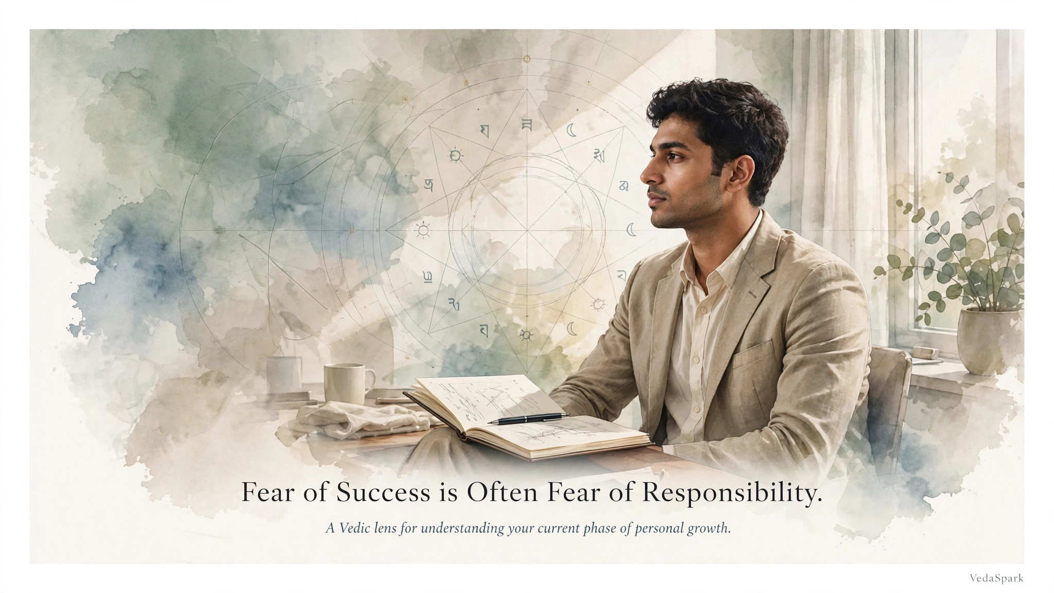 Understanding fear of success through psychology and Vedic wisdom.