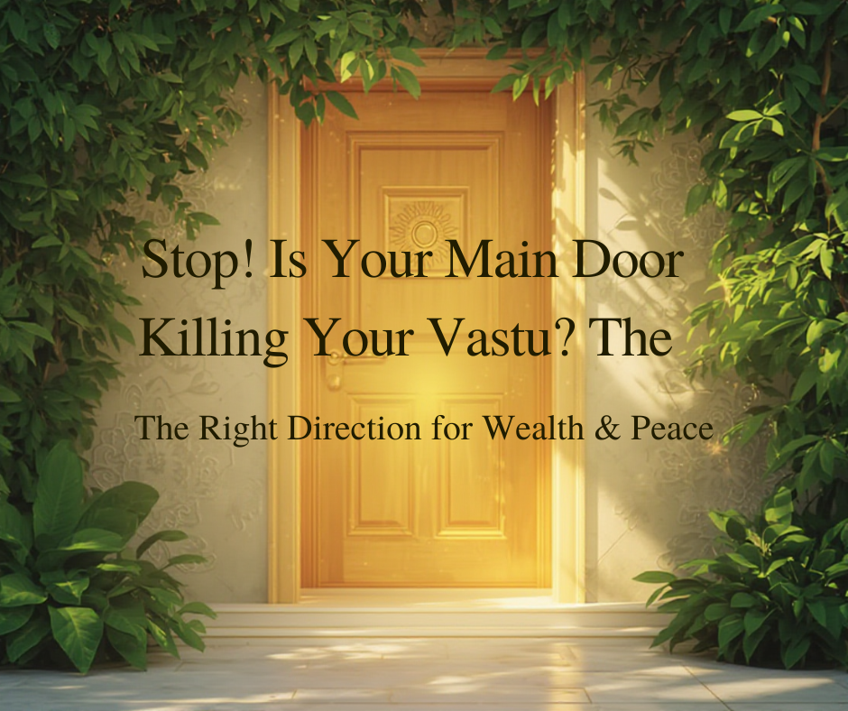 Stop! Is Your Main Door Killing Your Vastu? The Right Direction for Wealth & Peace