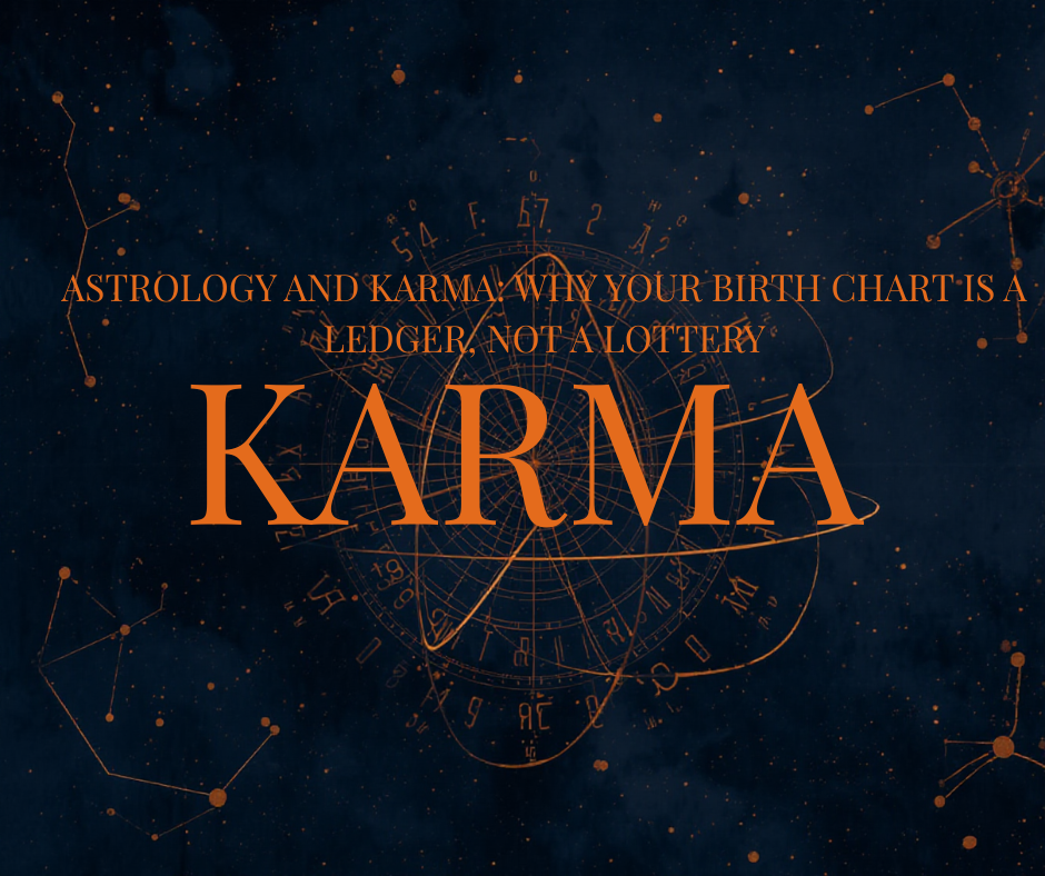 The Karmic Mathematics of Your Birth: What Your Chart Reveals About Past Life Debt