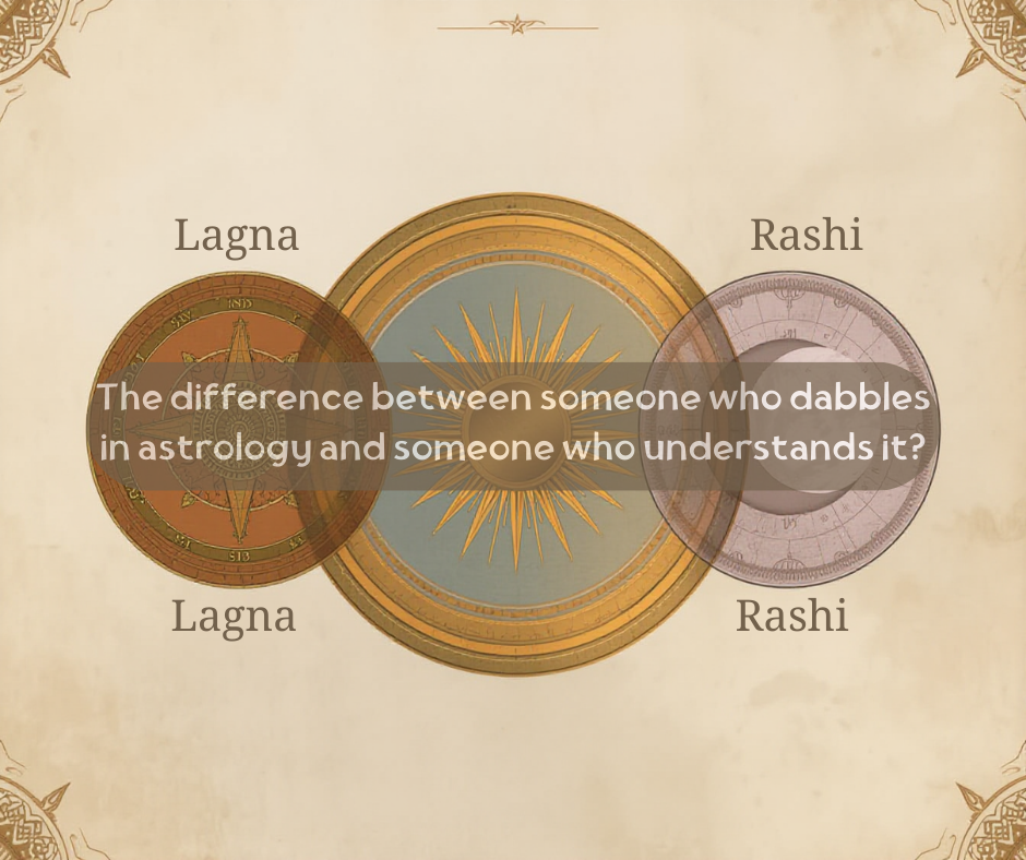 The difference between someone who dabbles in astrology and someone who understands it? Lagna - The Ascendant That Shapes Your Entire Chart
