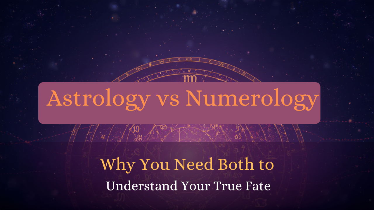 The Cosmic Divide: How Astrology and Numerology See Your Destiny Differently