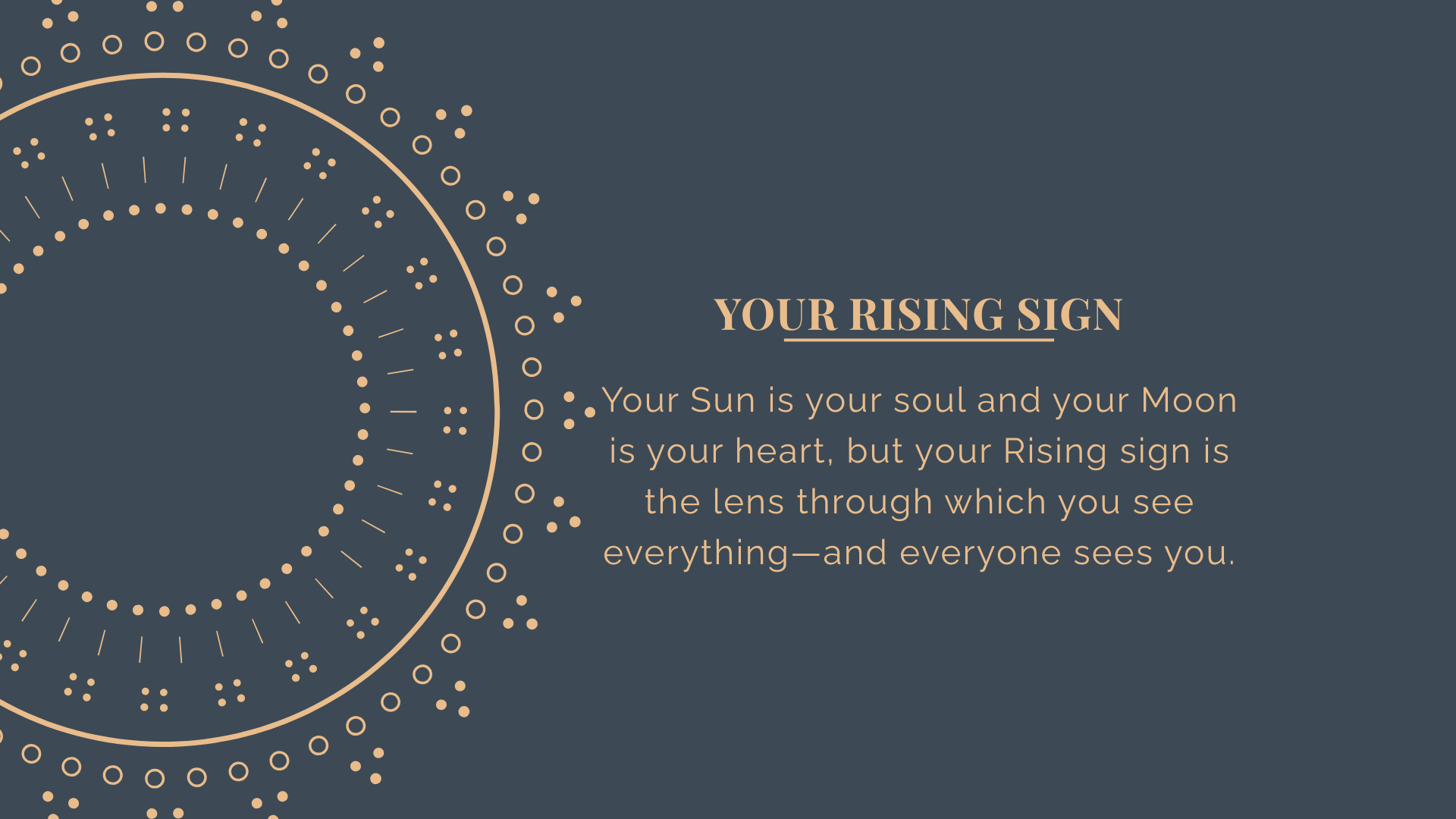 Why Your Rising Sign Controls Your Entire Life Experience