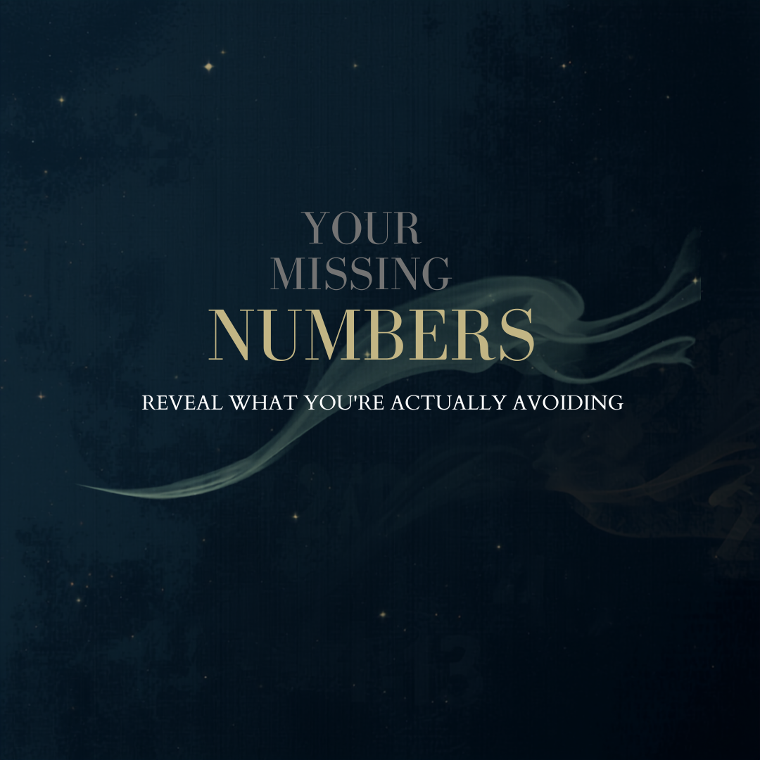 Your Missing Numbers Reveal What You're Actually Avoiding