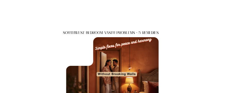 Southwest Bedroom Vastu Problems + 5 Remedies Without Breaking Walls