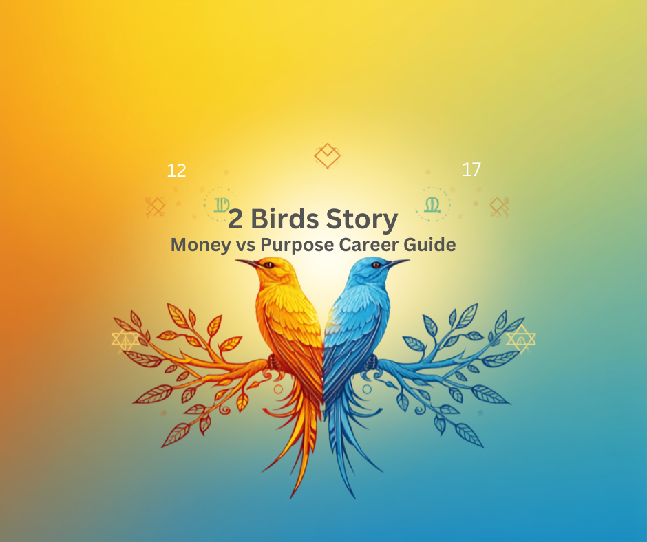 Mundaka Upanishad 2 Birds Story + Money vs Purpose Career Guide