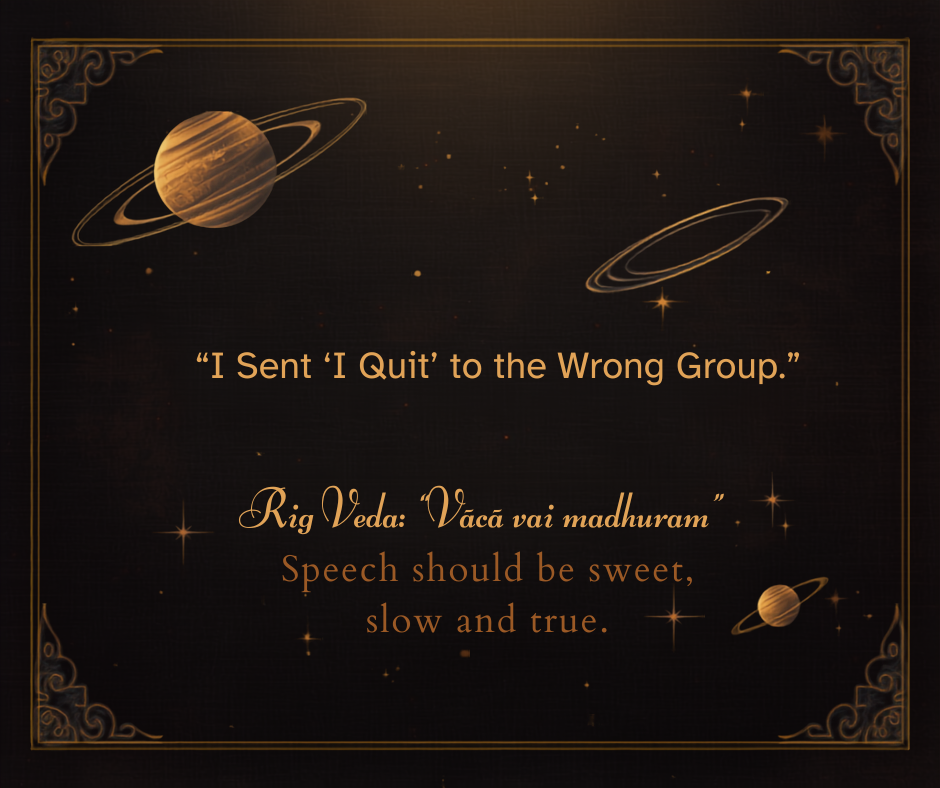 “I Sent ‘I Quit’ to the Wrong Group.” - Mercury Retrograde Anxiety