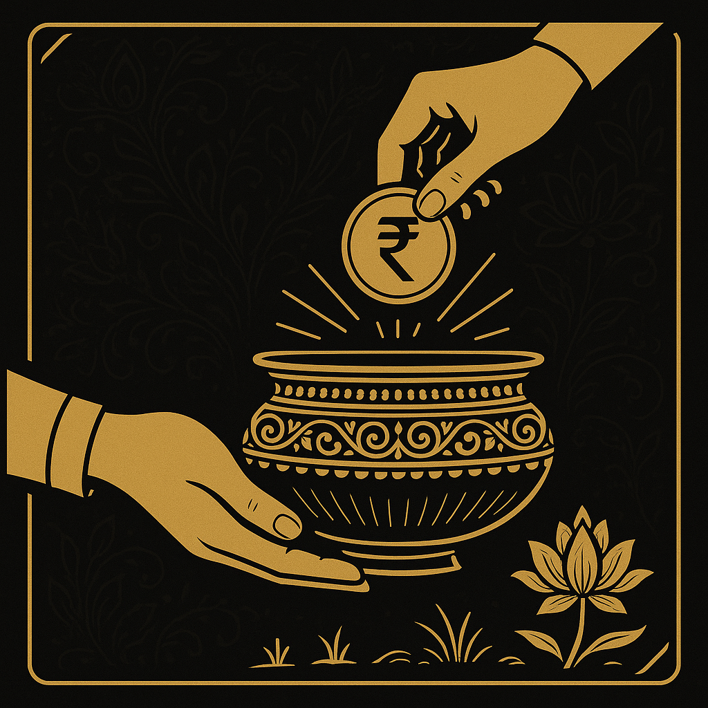 Charitable giving and donation platform showing acts of kindness and community support